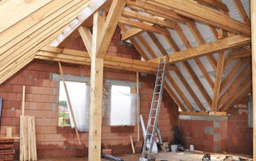 Lionacuidhe attic trusses
